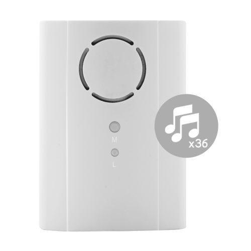 Sonette sans fil enfichable Carillo Plug - EXTEL - 061006 pas cher Secondaire 4 L