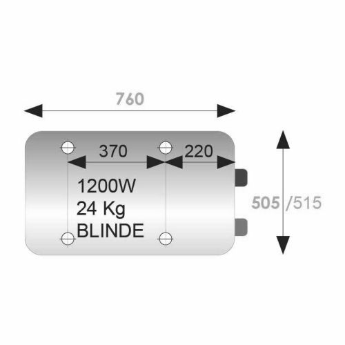 Chauffe-eau électrique INITIO 75L blindé horizontal sortie droite D505 - ARISTON - 3201408 pas cher Secondaire 1 L