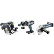 Pack 3 outils menuiserie 18 V (HKC 55 + TPC 18 + AGC 18) + 2 batteries 5 Ah + chargeur + Systainer FESTOOL 578025 photo du produit Secondaire 2 S