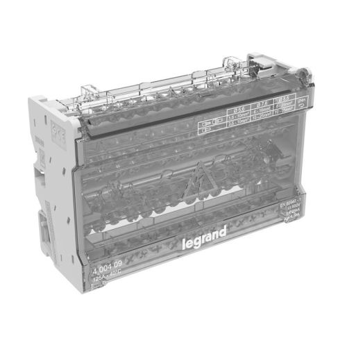 Répartiteur modulaire à barreaux étagés XL³ IK05 tétrapolaire 125A 14 départs 8 modules nouveau modèle - LEGRAND - 400409 pas cher Principale L