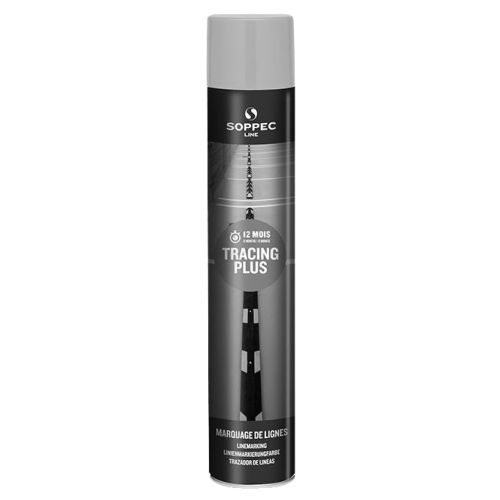 Peinture pour marquage au sol Tracing Plus 750ml Jaune - SOPPEC - 151702O pas cher