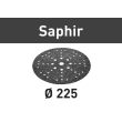 Abrasif SAPHIR STF D225/48 P24 SA/25 - FESTOOL - 205650 pas cher