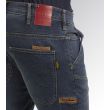 Pantalon de travail en jean STONE PLUS DIRTY WASHING bleu T48 (US38) - DIADORA SPA - 702.170752 pas cher Secondaire 2 S