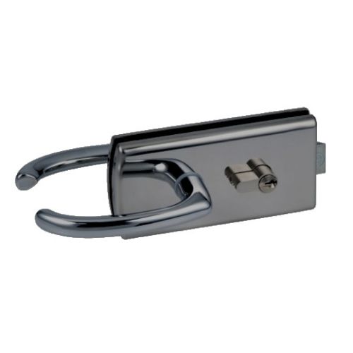 Serrure de milieu cylindre double béquilles Lagune 4300 chromé mat - Stremler - 4300.31.0 pas cher