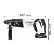 Perforateur SDS Plus 18V GBH 18V-26 D + 2 batteries Procore 4Ah + chargeur + coffret standard BOSCH photo du produit Secondaire 1 S