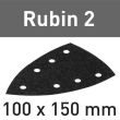 Boîte de 50 abrasifs RUBIN 2 STF DELTA/7 P40 RU/50 - FESTOOL - 499133 pas cher