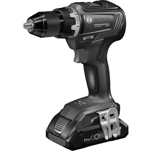 Perceuse-visseuse 18V GSR 18V-55 Professional + 2 batteries 4Ah + chargeur + coffret L-BOXX - BOSCH - 06019H5200 pas cher Secondaire 1 L