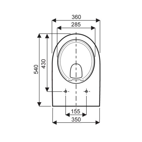 Pack cuvette suspendue PRIMA RIMFREE blanc GEBERIT 83983200 photo du produit Secondaire 2 L