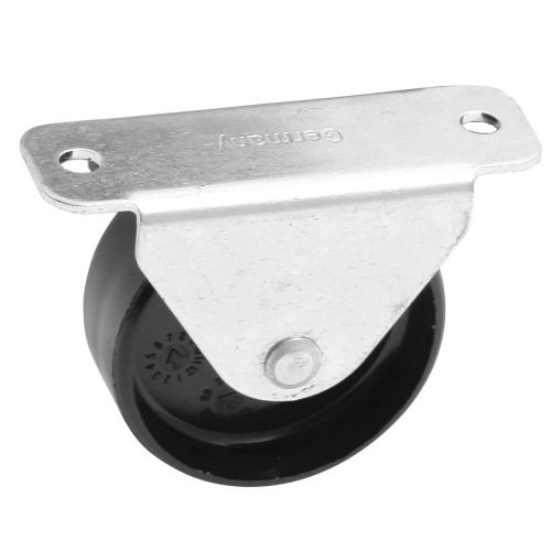 Galet noir sur platine rectangulaire 35mm - AVL - 700035A pas cher