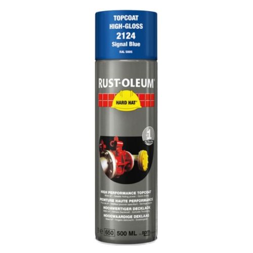 Couche de finition Hard Hat Ral-couleurs bleu clair RAL 5012 500 ml RUST-OLEUM 2123 photo du produit Secondaire 1 L