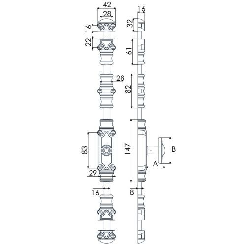 CREMONE RY 59 BRUTE photo du produit Secondaire 1 L