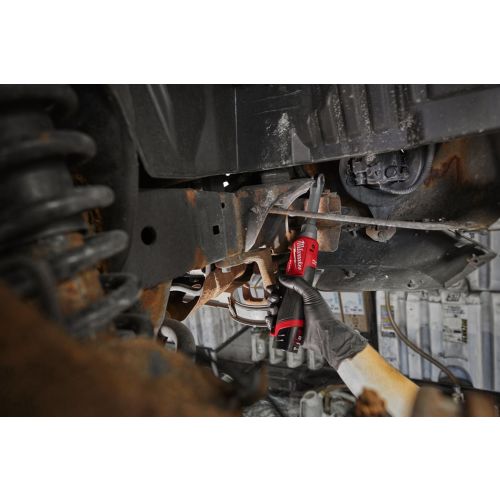 Clé à cliquet à col allongé 1/4'' 12 V FUEL M12 FHIR14LR-0 (sans batterie ni chargeur) en boîte en carton MILWAUKEE 4933480790 photo du produit Secondaire 3 L
