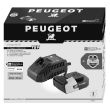 Kit chargeur et batterie 18V 2Ah EnergyHub-20 - PEUGEOT OUTILLAGE - 250630 pas cher Secondaire 2 S