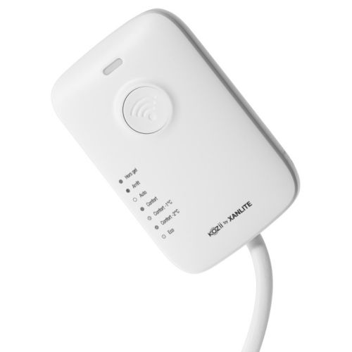 Thermostat connecté KOZII pour radiateur électrique - XANLITE - KZBOTHELEPA pas cher Secondaire 1 L