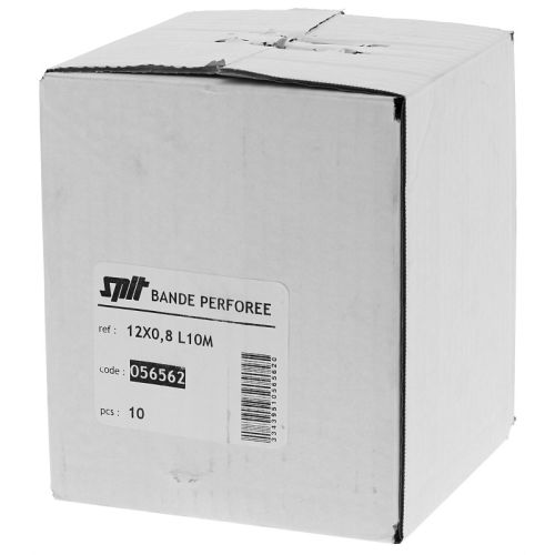 Cassette bande perforée métallique 10m 12x0,8 - SPIT - 056562 pas cher Secondaire 6 L
