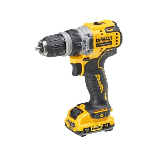 Perceuse visseuse 12 V XR à têtes multiples + 2 batteries 3 Ah + chargeur + coffret T-STAK DEWALT DCD703L2T-QW photo du produit Secondaire 1 L