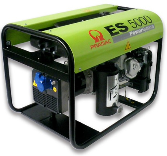 Groupe &eacute;lectrog&egrave;ne 4,6kW ES5000 230V 50Hz - PRAMAC - PE402SH100M