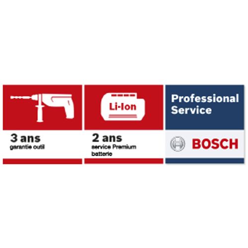 Perforateur SDS Plus sans-fil Bosch GBH 36 V-EC Compact 36 V + 2 batteries 2 Ah + chargeur + L-Boxx - 0611903R0H photo du produit Secondaire 3 L