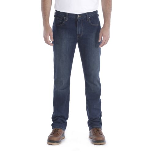 Jean Straight Tapered RUGGED FLEX bleu W30L32 T40 - CARHARTT - S1102807491W30L32 pas cher Secondaire 4 L