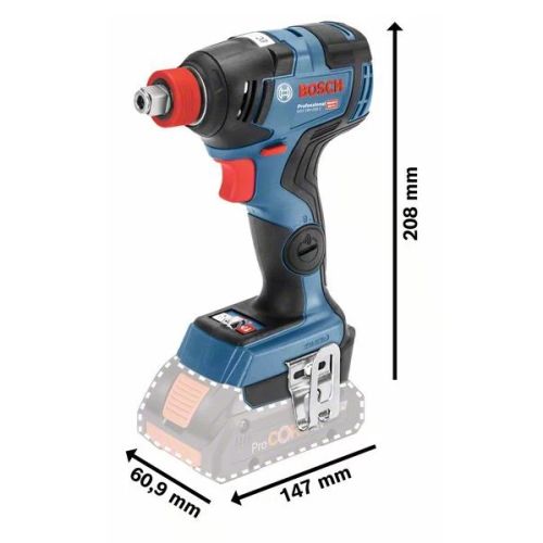 Boulonneuse 18V Bosch GDX 18V-200 C + 2 batteries Procore 5,5 Ah + chargeur + L-Boxx photo du produit Secondaire 3 L