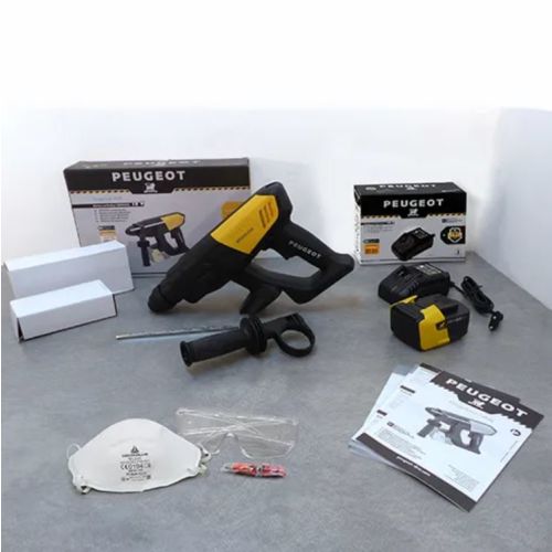 Marteau perforateur 18 V EnergyPunch-18VBL + batterie 5 Ah + chargeur PEUGEOT OUTILLAGE 650331 photo du produit Secondaire 5 L