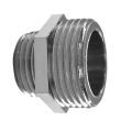 Mamelon réduit double mâle 15/21X12/17 chromé - GARIS - D05002C pas cher