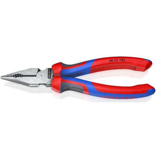Pince universelle 1/2 ronde 185 mm KNIPEX 08 22 185 photo du produit