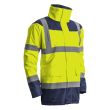 Parka matelassée haute visibilité KETA jaune fluo/marine TS COVERGUARD 7KETYS photo du produit