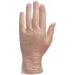 Boîte de 100 gants jetables vinyles transparents poudrés T6/7 6661210 photo du produit Secondaire 1 S