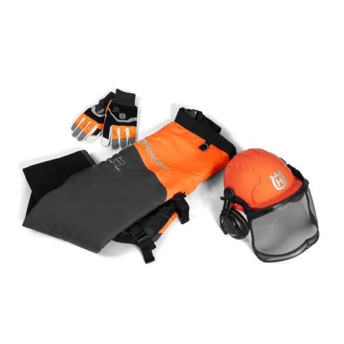 Kit de protection EPI (casque forestier Classic + gants Functionnal + jambières) HUSQVARNA 529520101 photo du produit Principale L