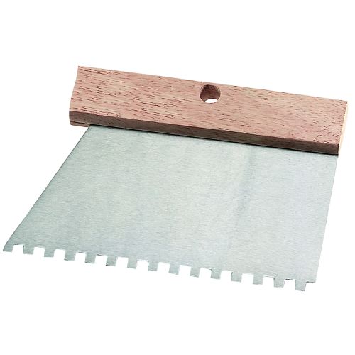 Couteau à colle en inox 185 mm dents 4 mm FARETOOLS 113912 photo du produit Principale L