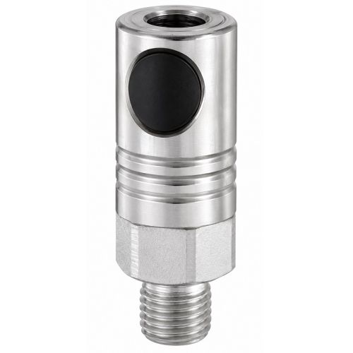 Coupleur filet&eacute; m&acirc;le cylindrique &agrave; profil staubi s&eacute;curit&eacute; CSM D6 1/2G - PREVOST - CSM061153 pas cher