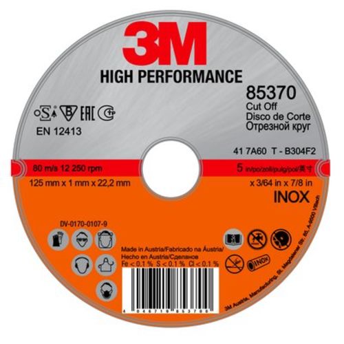 Disque à ébarber Inox HIGH PERFORMANCE 230 x 7 mm 3M 1208054 photo du produit Secondaire 1 L