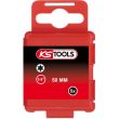 Boîte de 5 embouts de vissage Torx 50 mm 1/4'' T5 KS TOOLS 911.3374 photo du produit Secondaire 2 S