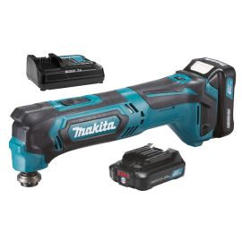 Découpeur-ponceur 12V CXT Makita TM30DSAEX1 multifonctions + 2 batteries 2 Ah + chargeur en coffret de trasnport photo du produit Principale M