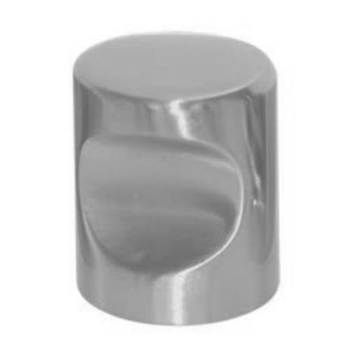 Bouton zamak nickel&eacute; mat hauteur 25mm - EUROWALE - AL 4001-20NI pas cher