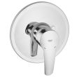 Fa&ccedil;ade mitigeur douche EUROSTYLE monocommande GROHE 19507001 pas cher