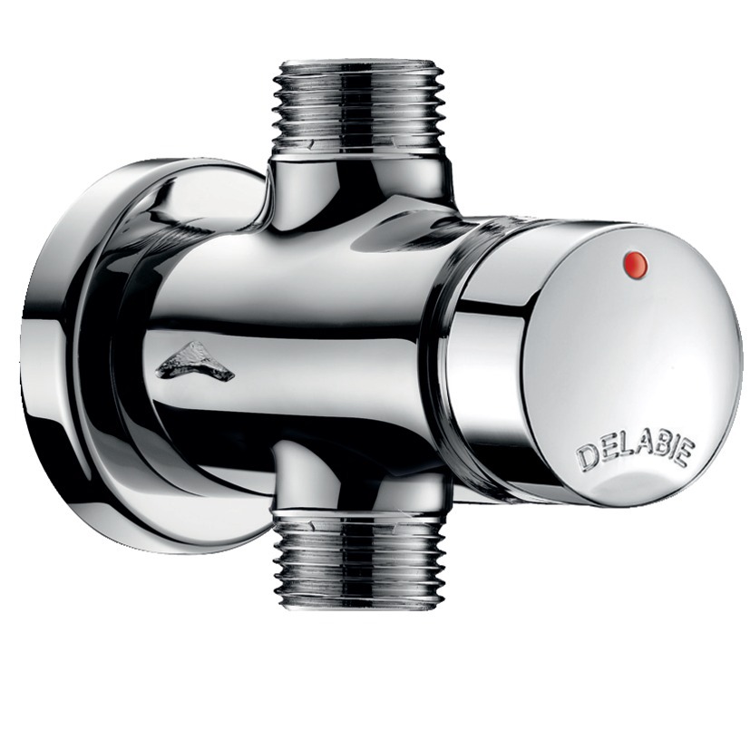 DELABIE Robinet temporis&eacute; de douche BINECO TEMPOSOFT 2 droit 1/2 - 747800