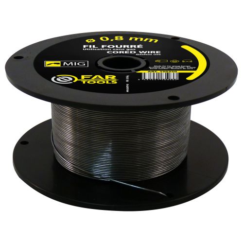 Bobine fil à souder 0,8 mm MIG sans gaz FARTOOLS 150350 photo du produit