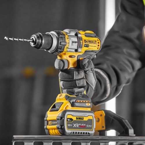 Perceuse-visseuse à percussion XRP 18V + 1 batterie XR Flexvolt 3/9 Ah + chargeur + coffret TSTAK DEWALT DCD999X1-QW photo du produit Secondaire 8 L