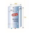 Chauffe-eau électrique blindé VELIS EVO multiposition blanc 65L - ARISTON - 3626154 pas cher Secondaire 2 S