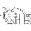 Extracteur de cosses pour lubrificateur 3 KS TOOLS 150.1232 photo du produit Secondaire 1 S