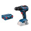 Perceuse visseuse 18V GSR 18V-55 (sans batterie ni chargeur) en coffret L-BOXX - BOSCH - 06019H5203 pas cher