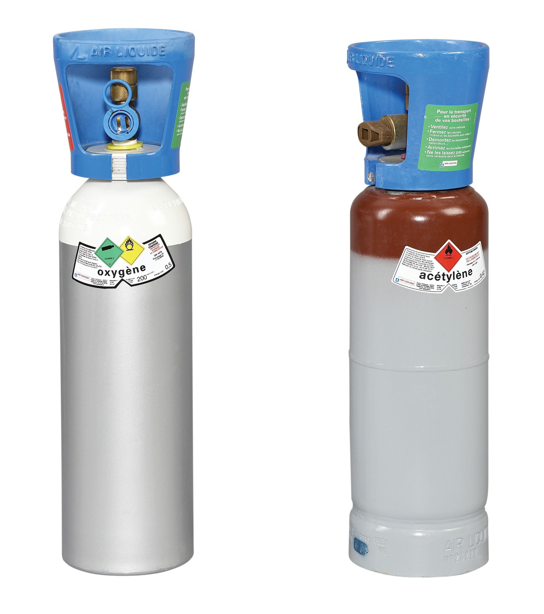Bouteilles de gaz Acétylène 04 m3 S02 AIR LIQUIDE 17304
