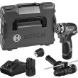 Perceuse-visseuse 12V GSR 12V-35 FC + 2 batteries GBA 3 Ah + chargeur en coffret L-BOXX - BOSCH - 06019H3009 pas cher