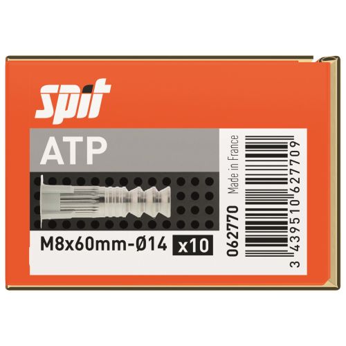 Douilles femelles ATP M8x60 spécial balises boîte de 10 pièces SPIT 62770 photo du produit Secondaire 4 L