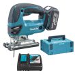 Scie sauteuse LXT 18 V + 2 batteries 3 Ah + chargeur en coffret MAKPAC MAKITA DJV180RFJ photo du produit