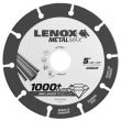 Disques de coupe type 41 MetalMax™ 125x1,3mm - LENOX - 2030866 pas cher