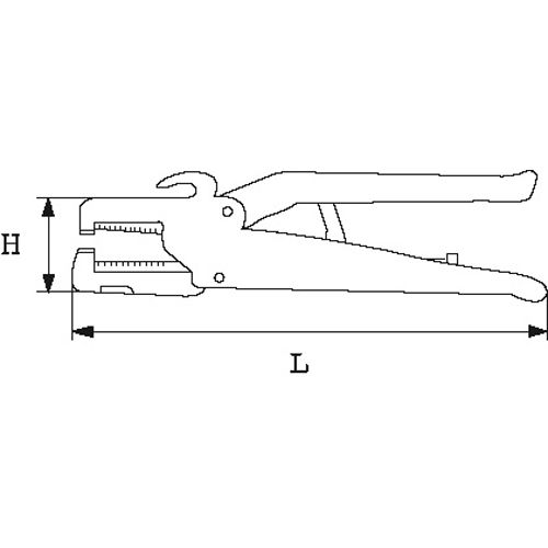 Pince à dénuder pour petites sections 0,25-1,5mm² - SAM OUTILLAGE - 240-22 pas cher Secondaire 1 L