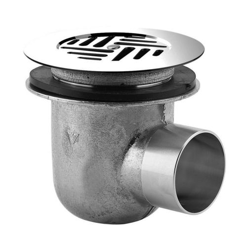 Bonde laiton de receveur avec grille D60 sortie horizontale à souder - VALENTIN - 00 302300 000 00 pas cher